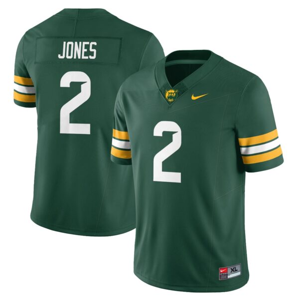 Baylor Bears 2024 Vapor Limited Jersey – All Stitched – Matt Jones – Green Jersey
