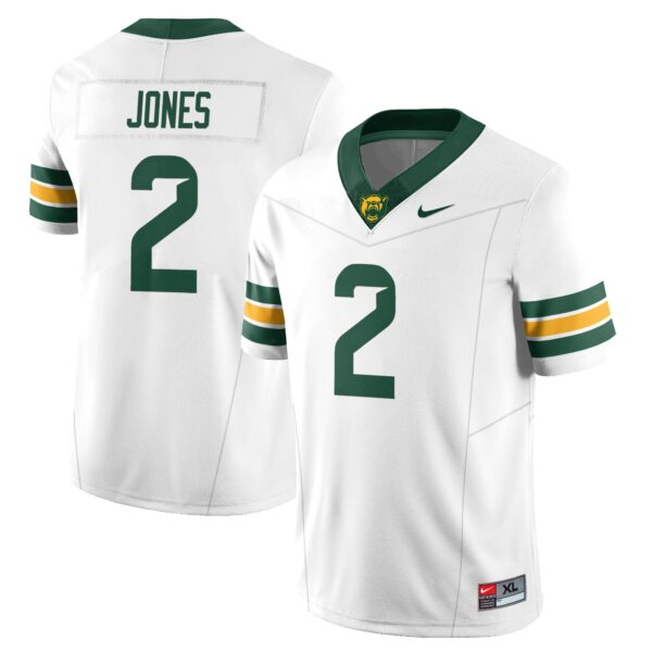 Baylor Bears 2024 Vapor Limited Jersey – All Stitched – Matt Jones – White Jersey