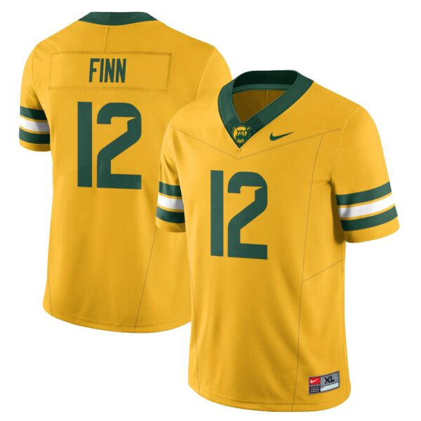 Baylor Bears 2024 Vapor Limited Jersey – All Stitched – DeQuan Finn – Yellow Jersey