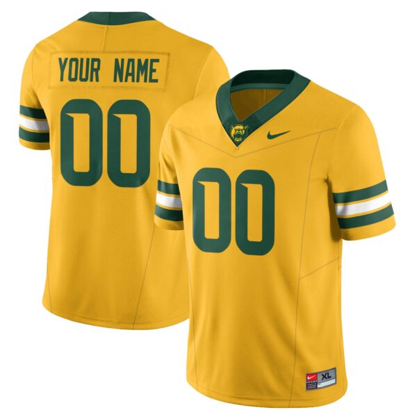 Custom Baylor Bears 2024 Vapor Limited Jersey – All Stitched – Yellow Jersey