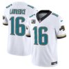 Jacksonville Jaguars Throwback Vapor Limited Jersey – All Stitched – White – Trevor Lawrence Jersey