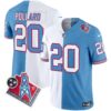 Titans 1997 Throwback Vapor Limited Jersey – All Stitched – Split – Tony Pollard Jersey