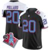 Titans 1997 Throwback Vapor Limited Jersey – All Stitched – Black Alternate – Tony Pollard Jersey