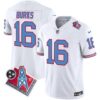 Titans 1997 Throwback Vapor Limited Jersey – All Stitched – White – Treylon Burks Jersey