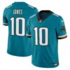 Jacksonville Jaguars Throwback Vapor Limited Jersey – All Stitched – Teal – Mac Jones Jersey