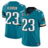 Jacksonville Jaguars Throwback Vapor Limited Jersey – All Stitched – Teal – Foyesade Oluokun Jersey