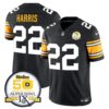 Steelers 50th Anniversary Of Super Bowl IX Patch Vapor Limited Jersey – All Stitched – 1975 Throwback – Najee Harris Jersey