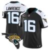Jacksonville Jaguars Florida Patch Vapor Jersey – All Stitched – Black Alternate – Trevor Lawrence Jersey