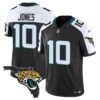 Jacksonville Jaguars Florida Patch Vapor Jersey – All Stitched – Black Alternate – Mac Jones Jersey