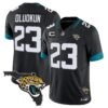 Jacksonville Jaguars Florida Patch Vapor Jersey – All Stitched – Black – Foyesade Oluokun Jersey