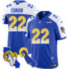 Los Angeles Rams 2025 Vapor Limited Jersey – All Stitched – Royal Alternate – Blake Corum Jersey
