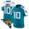 Jacksonville Jaguars Florida Patch Vapor Jersey – All Stitched – Alternate – Mac Jones Jersey