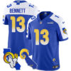 Los Angeles Rams 2025 Vapor Limited Jersey – All Stitched – Royal Alternate – Stetson Bennett Jersey