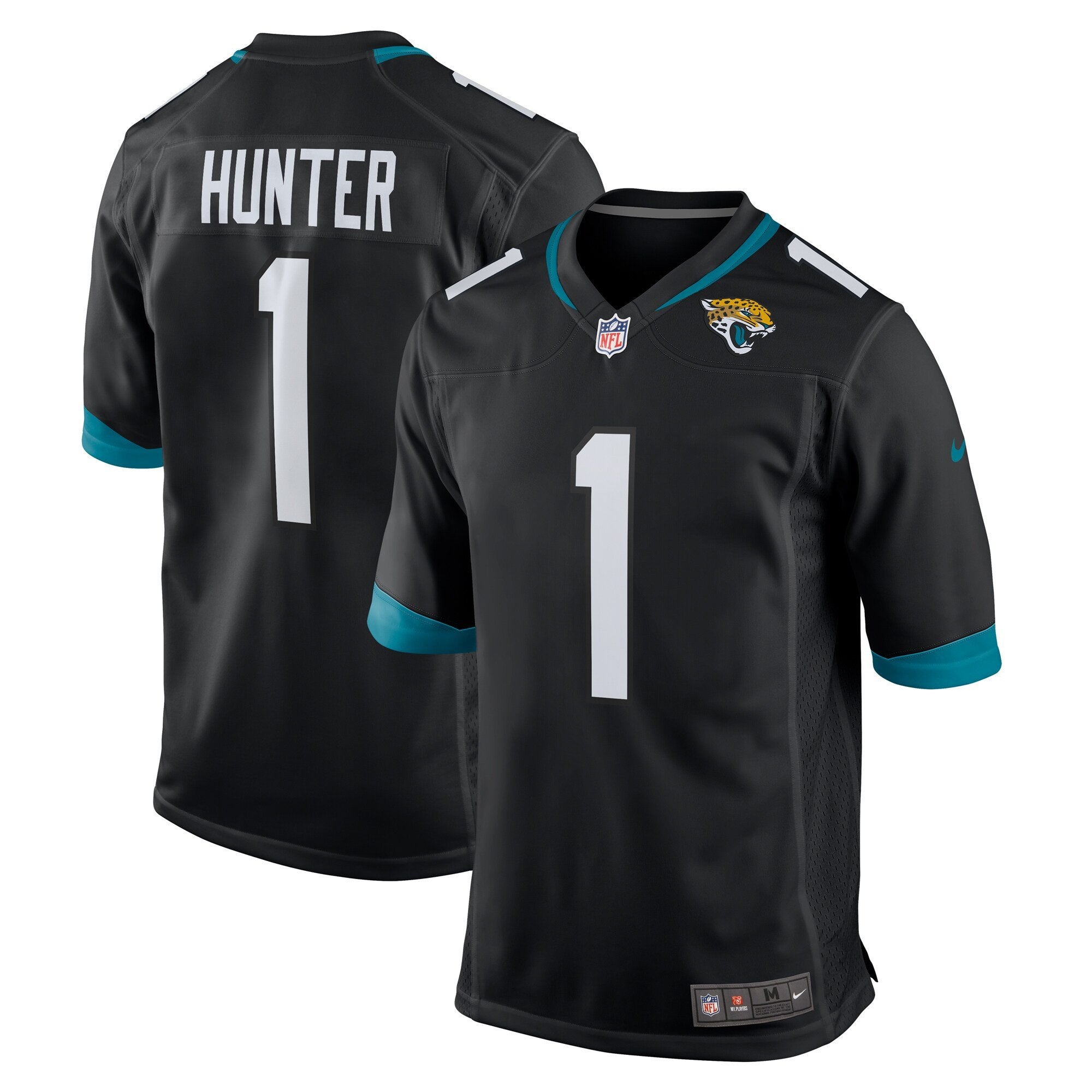 Travis Hunter Jacksonville Jaguars 2025 Jersey – All Stitched – Black Jersey