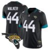Jacksonville Jaguars Florida Patch Vapor Jersey – All Stitched – Black – Travon Walker Jersey