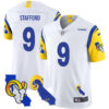 Los Angeles Rams 2025 Vapor Limited Jersey – All Stitched – White – Matthew Stafford Jersey