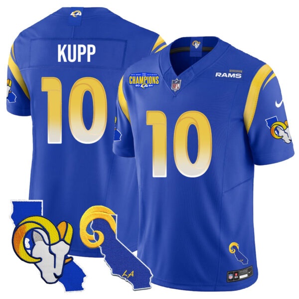 Los Angeles Rams 2025 Vapor Limited Jersey – All Stitched – Royal – Cooper Kupp Jersey