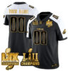 Philadelphia Eagles LII-LIX Super Bowl Champions Gold Custom Jersey – All Stitched – Alternate Jersey