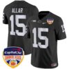 Penn State Nittany Lions Orange Bowl Patch Vapor Limited Jersey – All Stitched – Black – Drew Allar Jersey