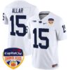 Penn State Nittany Lions Orange Bowl Patch Vapor Limited Jersey – All Stitched – White – Drew Allar Jersey