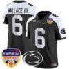 Penn State Nittany Lions Orange Bowl Patch Vapor Limited Jersey – All Stitched – Black Alternare – Harrison Wallace III Jersey