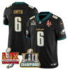 Philadelphia Eagles LII-LIX Super Bowl Champions Vapor Limited Gold Jersey – All Stitched – Black – DeVonta Smith Jersey