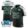 Philadelphia Eagles 2024 NFC Champion Player Jersey – All Stitched – Black Alternate – Saquon Barkley Jersey