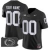Penn State Nittany Lions 2024 Home Patch Vapor Limited Custom Jersey – All Stitched – Black Jersey