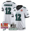 Philadelphia Eagles LII-LIX Super Bowl Champions Vapor Limited Jersey – All Stitched – White – Randall Cunningham Jersey