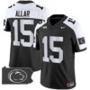 Penn State Nittany Lions 2024 Home Patch Vapor Limited Jersey – All Stitched – Black Alternate – Drew Allar Jersey