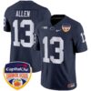 Penn State Nittany Lions Orange Bowl Patch Vapor Limited Jersey – All Stitched – Navy – Kaytron Allen Jersey