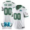 Philadelphia Eagles 2024 NFC Champion Custom Jersey – All Stitched – Kelly White Jersey
