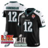Philadelphia Eagles LII-LIX Super Bowl Champions Vapor Limited Jersey – All Stitched – Black Alternate – Randall Cunningham Jersey