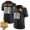Custom Name/Gender Philadelphia Eagles Super Bowl LIX Champions Vapor Limited Jersey – All Stitched – Black Limited Jersey