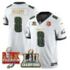 Philadelphia Eagles LII-LIX Super Bowl Champions Vapor Limited Gold Jersey – All Stitched – White – Kenny Pickett Jersey