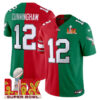Split Philadelphia Eagles Super Bowl LIX & College Football Vapor Limited Jersey – All Stitched – Randall Cunningham Jersey