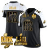 Philadelphia Eagles LII-LIX Super Bowl Champions Gold Jersey – All Stitched – Alternate – Jason Kelce Jersey