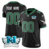 Philadelphia Eagles 2024 NFC Champion Custom Jersey – All Stitched – Black Jersey