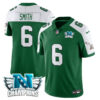 Philadelphia Eagles 2024 NFC Champion Player Jersey – All Stitched – Kelly Alternate – DeVonta Smith Jersey