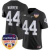Penn State Nittany Lions Orange Bowl Patch Vapor Limited Jersey – All Stitched – Black – Tyler Warren Jersey