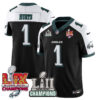Philadelphia Eagles LII-LIX Super Bowl Champions Vapor Limited Jersey – All Stitched – Black Alternate – Jalen Hurts Jersey