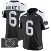 Penn State Nittany Lions 2024 Home Patch Vapor Limited Jersey – All Stitched – Black Alternate – Harrison Wallace III Jersey
