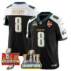 Philadelphia Eagles LII-LIX Super Bowl Champions Vapor Limited Gold Jersey – All Stitched – Black Alternate – Kenny Pickett Jersey