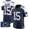 Penn State Nittany Lions 2024 Home Patch Vapor Limited Jersey – All Stitched – Navy Alternate – Drew Allar Jersey
