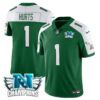 Philadelphia Eagles 2024 NFC Champion Player Jersey – All Stitched – Kelly Alternate – Jalen Hurts Jersey