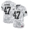 Penn State Nittany Lions 2024 Salute to Service Vapor Limited Jersey – Arctic Camo – All Stitched – Kamala Harris Jersey
