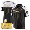 Chiefs Super Bowl LIX Patch Gold Vapor Limited Custom Jersey – All Stitched – Alternate Jersey