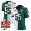 Philadelphia Eagles Super Bowl LIX Champions Gold Trim Vapor Limited Jersey – All Stitched – Brandon Graham – Split Jersey