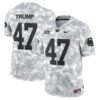 Penn State Nittany Lions 2024 Salute to Service Vapor Limited Jersey – Arctic Camo – All Stitched – Donald Trump Jersey