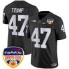 Penn State Nittany Lions Orange Bowl Patch Vapor Limited Jersey – All Stitched – Black – Donald Trump Jersey